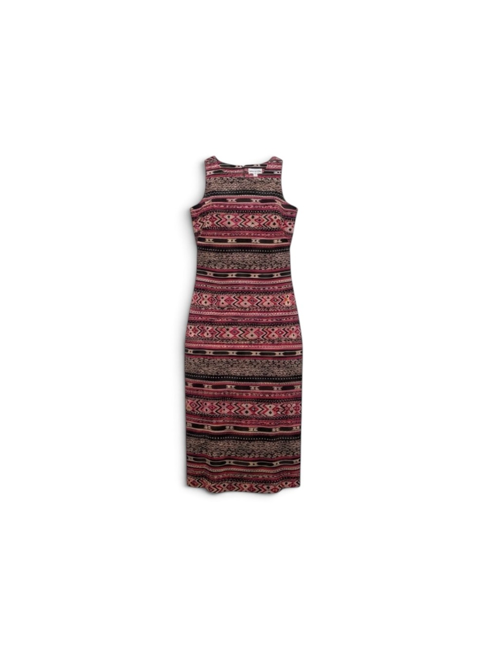 Danny & Nicole Geometric Print Sleeveless Midi/Maxi Dress Size 12